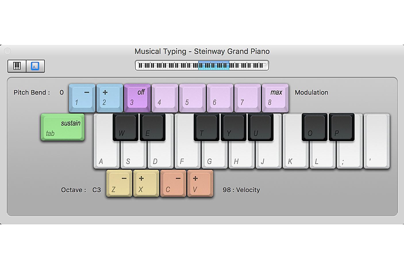 Piano software for midi keyboard mac software